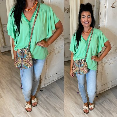 Eline blouse - groen