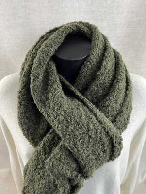 BOUCLE scarf/sjaal ARMY