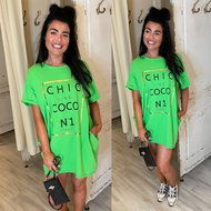  CHIC COCO tuniek dress - groen